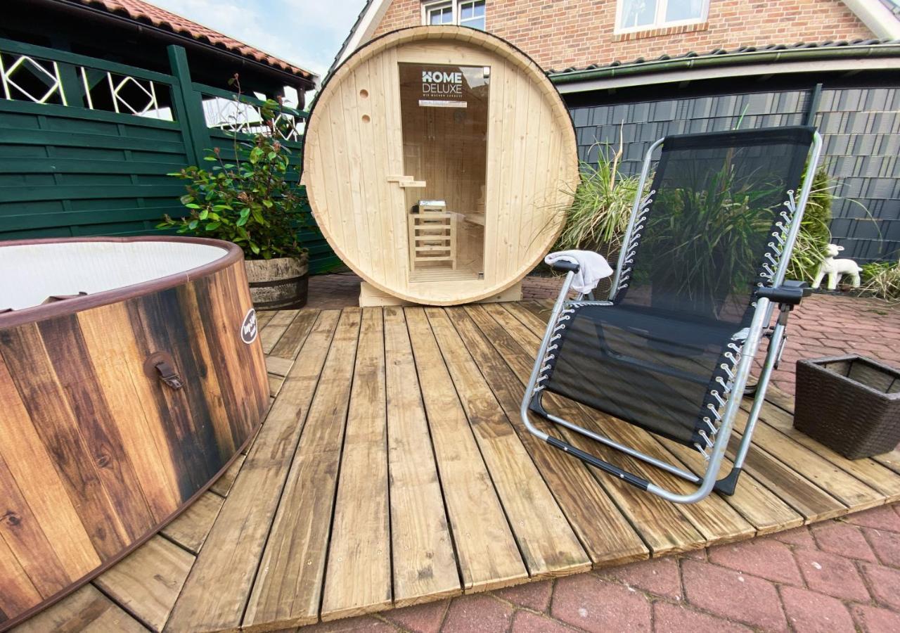Ferien Im Wangerland Ferienwohnung Insel Minsen Schillig Hund Pool Sauna 외부 사진