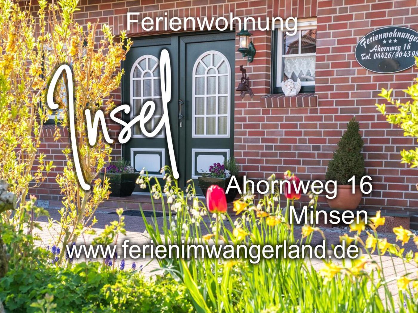 Ferien Im Wangerland Ferienwohnung Insel Minsen Schillig Hund Pool Sauna 외부 사진